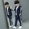 Ropa para Niños Trajes para Niños Atuendo de Otoño 2026 Nuevo Estilo para Niños de 12-13 Años Ropa de Invierno para Deportes Atuendo de Otoño de Moda 007
