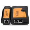 Con dimensión JW-468B probador de red multipropósito 8p cable de red línea telefónica de línea a línea RJ45 RJ11 probador Negro