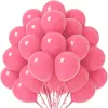 Juego Combinado de Ramo de Globos de Color Puro de 12 Pulgadas Transfronterizo Amazon 30 Piezas Decoración de Cumpleaños Boda Arreglo de Inauguración