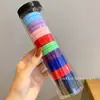 Prendedor de cabelo preto para rabo de cavalo alto para mulheres, altamente elástico e durável, não puxa nem deixa marcas no cabelo, faixa de cabelo, acessório de cabelo elástico