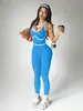 Nuevo Mono de Ropa Deportiva para Yoga de Amazon, Mono de Una Pieza con Contraste de Color Europeo y Americano, Conjunto de Pantalones de Yoga, Ropa de Fitness para Mujer