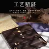 Caja de incienso de ébano Sanxiang quemador de incienso de línea de madera soporte de incienso creativo para interiores del hogar quemador de incienso de sándalo quemador de incienso