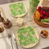 Planta Margarida Pequena - Artigos de Mesa para Festa com Tema de Planta - Guardanapos de Papel Descartáveis - Guardanapos de Papel Descartáveis Específicos para Feriados - Venda por Atacado Comercial