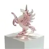 Adorno de Vidrio Esmaltado Zibo Año del Caballo, Caballo Mecedora de Carrusel, Carrusel, Adorno de Artesanía de Vidrio My Little Pony