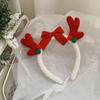 Joyas Haichao Joyas Haichao Accesorios para el cabello de Navidad Pasador de asta Diadema Pasador para disfrazar a los niños Tocado Cabeza de alce