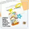Portatarjetas de oso de dibujos animados para comercio exterior, anticaída, adecuado para tarjetas de comedor de estudiantes, gafetes de control de acceso, funda protectora, venta al por mayor desde el fabricante