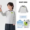 Camiseta de Manga Larga Rayada para Niños Europeos Estilo Primavera y Otoño Top 2026 Ropa Nueva para Niños Ropa para Niños Bebé Ropa de Otoño de Moda
