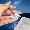 Colgante Ojo de Gato al por mayor Hebilla Ping'an Nubes Propicias Ruyi Candado Wushi Pai Calle de las Mariposas Puesto Callejero Tráfico de Transmisión en Vivo Regalos para Impulsar Tráfico Joyería