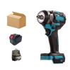 Llave Eléctrica Makita 400 de Alto Torque Sin Escobillas Carga Pesada Cañón de Aire Especial para el Hogar Impacto de Batería de Litio para Reparación Automotriz