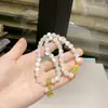 Set de Pulsera y Collar de Mica Pulsera Multicírculo Cambia de Color con la Luz del Sol Siete Colores Regalo para Mejor Amiga o Amiga Primera Opción