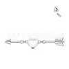 Jiangtitanium F136 Barra de Titânio para Orelha Brinco Barbell Liga de Titânio G23 Joia para Body Piercing Fabricante Unhas de Orelha Personalizadas