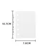 Álbum de Fotos de Folhas Soltas em PVC com Dupla Fivela M5 Álbum de Armazenamento de Fotos Polaroid de Três Polegadas para Estudantes Mini Álbum de Cartões para Caça às Estrelas Diário DIY