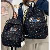 Mochila escolar de alto valor para estudiantes de secundaria, mochila para computadora con cachorro lindo, mochila de viaje para estudiantes universitarios de preparatoria, a la moda