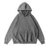 Sudadera Lavada Vintage Estilo Americano Transfronteriza de 350 g para Hombre, Conjunto de Sudadera Holgada, Chaqueta de Cuello Redondo, Personalización de Sudadera con Capucha