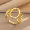 Anillo Exquisito Super Brillante de Circonita para Niñas, Lujo Accesible y Anillo de Apertura Ajustable de Gama Alta, Baño de Oro Real Simple