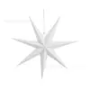 Suministro Listo de Estrellas de Papel de Nueve Puntas de 30 cm Colgantes, Decoraciones para Fiestas Navideñas, Decoraciones para Ventanas de Centros Comerciales de Jardín de Infancia
