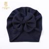 Gorro con lazo para bebé, nuevo, europeo y americano, disponible en Amazon, venta al por mayor para niños.