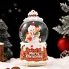 Bola de Nieve Automática Bola de Cristal Decoración del Hogar Carrusel Caja de Música, Exquisita Caja de Música como Regalo de Cumpleaños para Niños
