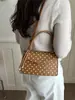 Bolso Casual Simple Nuevo de Otoño con Estampado y Lunares Elegante Moderno de Hombro Cruzado de Mano Pequeño Cuadrado para Mujer