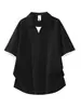 Camisa Polo de Hombre con Textura de Manga Corta, Nuevo Estilo de Verano, Textura de Bambú, Falso Dos Piezas, Camisa Polo Color Block, Camiseta de Hombre con Cuello de Solapa