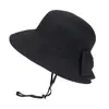 Nuevo Sombrero de Paja con Lazo para Mujer Estilo Coreano Sombrero de Sol de Verano para Viajes Sombrero de Sol para Exteriores Sombrero de Sol de Verano Todo Fósforo con Protección Solar
