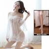 Sexy Underwear Sexy Emocional Dormindo Vestido Transparente Tentação Grande Tamanho Livre Paixão Terno Cama Cabelo de uma peça