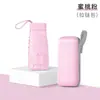 Paraguas Mini Cápsula Personalizable con 50% de Descuento, Recubrimiento Negro, Protección UV, Doble Uso para Sol y Lluvia, Paraguas de Regalo, Imprimible con Logo