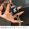 Correa de Acero Inoxidable Adecuada para Apple Iwatch11 Correa de Reloj Correa Applewatch9 Octava Generación Trébol de Cuatro Hojas S8
