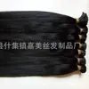 Extensiones de Cabello Chinas en Color Natural Cabello Humano Remy en Paquetes