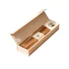 Caja de Empaque para Incienso, Caja de Incienso Retro de Estilo Chino Extraíble, Caja de Regalo de Sándalo y Madera de Agar de Alta Calidad, Caja de Empaque con Tapa Abatible con Logo Personalizado
