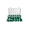 Venta al por mayor de fábrica 270 piezas caja de reparación de aire acondicionado de automóvil 18 compartimentos 530 piezas caja de reparación de anillo de sellado de aire acondicionado