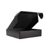 Caja Cuadrada para Máquina Voladora Color Piel de Vaca Blanca Cartón Plano Ropa Sujetador Ropa Interior Extra Dura Envío Rápido Caja de Papel Negra