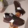 Zapatillas de papá de moda transfronterizas para mujer, novedad primavera y otoño 2026, suela gruesa, retro, cómodas, casuales, con aumento de altura