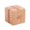 Cerradura Kongming de Mortaja y Espiga de Haya Cerradura Luban Juguete de Ocio para Niños Barril de Vino de Madera Juguete Educativo Transfronterizo para Personas Mayores