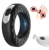 Suministros para adultos al por mayor anillo de bloqueo de vibración de silicona recargable dispositivo de masturbación retardada para hombres Venta caliente AliExpress Amazon
