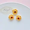 Accesorios de Gato Kt Lindos de Dibujos Animados Accesorios para Zapatos con Agujeros DIY Juguete de Comida Parche de Resina Llavero Colgante de Muñeca de Peluche