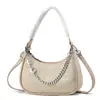 Bolsa pequena de ombro com corrente, estilo novo, da moda, luxo leve, tendência, versátil, popular, nicho