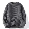 Suéter de malha plus size tamanho europeu mais vendido transfronteiriço masculino e feminino outono e inverno gola redonda gola alta forrado com veludo cor sólida camada base atacado de fábrica