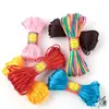 Loja de joias de corda trançada diy feitas à mão Linha 5 pulseira trançada de Jade vermelho feita à mão cordão de pulso material diy
