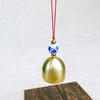 Pingente criativo de sino de vento pequeno de cobre real para porta, sino de cobre, pingente de sino de cobre, pingente de sino de vento de natal, decoração para casa, pequenos presentes