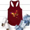 Top sin mangas con estampado de mariposa y corazón de colores Verano Nuevo Estilo Top Estilo Europeo y Americano Transfronterizo Aliexpress