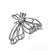 Coleção de Presilhas de Cabelo de Metal Borboleta de Alta Qualidade, Grampos de Cabelo Borboleta Vazados de Tamanho Médio, Presilhas de Tubarão, Venda por Atacado de Presilhas de Cabelo, Novos Acessórios de Cabelo