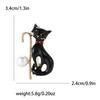 Novo bonito liga esmalte bonito gato broche all-match temperamento feminino terno camisa corsage jóias pino