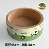 Combo de Prancha Arranhador Profunda para Gatos e Cama para Gatos, Durável e Resistente a Arranhões, Não Solta Detritos, Novo Tipo de Prancha para Arranhar Gatos, Bacia Arranhadora para Gatos, Brinquedo para Afiar as Garras de Gatos