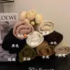 Suéter de punto con cuello alto medio estilo tweed para mujer, estilo otoño e invierno, se puede usar por fuera, top de punto con manga abullonada