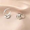 Bolsa de oro de 14 quilates con retención de color, soporte para anillo de perla adhesiva, accesorios de joyería hechos a mano, anillo suelto, anillo abierto, anillo