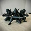 Porta-Canetas Impresso em 3D Figura de Ninja Armazenamento de Papelaria Porta-Canetas Personalizado Criativo Decoração de Mesa Suporte de Caneta Ninja