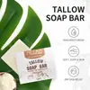 Jabón de Limpieza de Grasa de Res Transfronterizo al por Mayor, Jabón de Limpieza Profunda Suave, Jabón Artesanal Hidratante y Nutritivo con Aceites Esenciales Vegetales en Stock