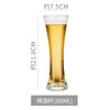 Copo de Vidro para Cerveja Artesanal Fina Famoso na Internet Grande Capacidade Comercial Doméstico Conjunto Personalidade Criativa Alta Qualidade e Alta Qualidade Copo de Chopp
