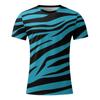 2023 Estação Independente Transfronteiriça Wish Tamanho Plus Masculino Camiseta de Gola Redonda com Estampa 3D Fabricação com Fotos Tendência e Secagem Rápida
